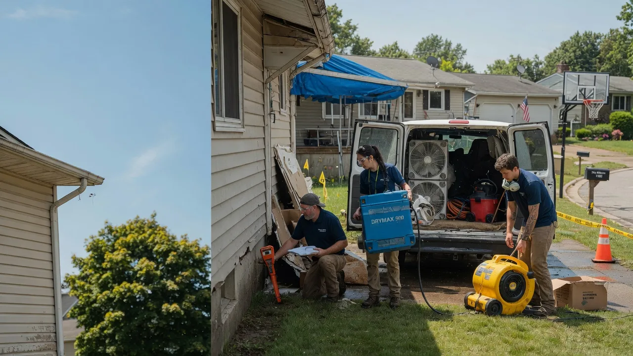 Ceiling Leak Cleanup in Rockford, IA near me